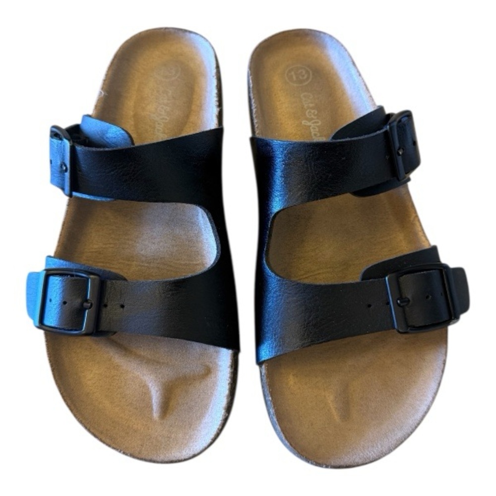 Cat & Jack Black Kids Sandals